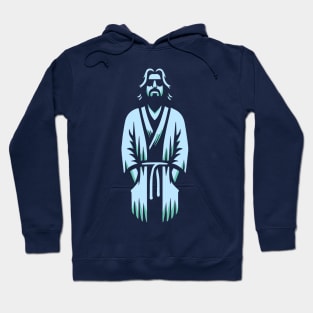 Minimalist Dude Lebowski Logo Robe Hoodie